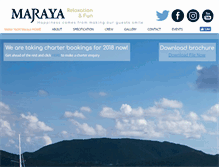 Tablet Screenshot of mymaraya.com